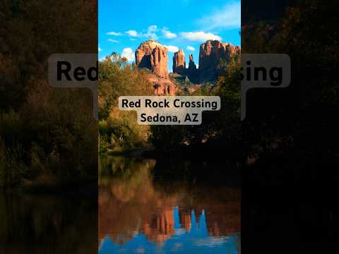 Sedona Red Rock Crossing. #outdoors #spring #travel #traveling #sedona #hiking #shorts #nature