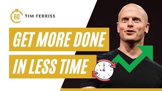 Getting MORE Things Done With Task BATCHING | Productivity Hacks | Tim Ferriss | 60-Sec Wisdom