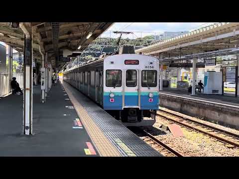 伊豆急8000系 TA1編成 普通伊豆急下田行き 発車シーン@伊東駅