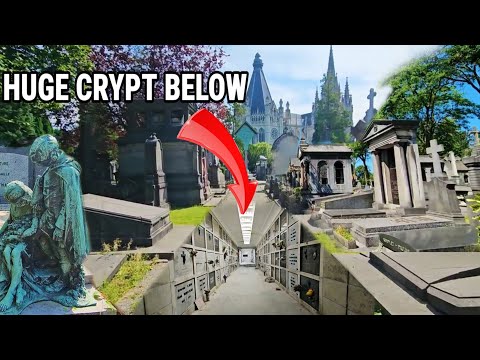 Inside The Most UNBELIEVABLE Cemetery & UNDERGROUND CRYPT