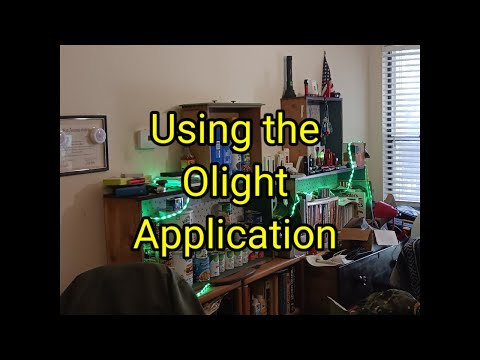 (1721) Using the Olight Application