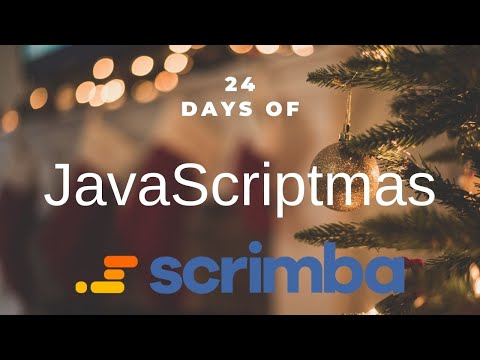 24 Days of JavaScriptmas is Here | Day 1 with Dylan Israel