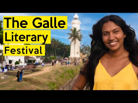 Exploring the Galle Literary Festival in Sri Lanka (4K)