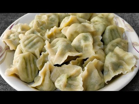 Delicious Fennel Dumplings with a Secret—Learn How to Make the Filling Green, Tender, and Aromatic!