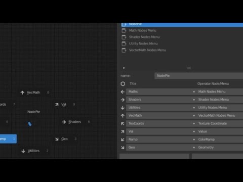 【Blender】ノードマスターになるためにNodePieという自作パイメニューアドオンを試すライブ