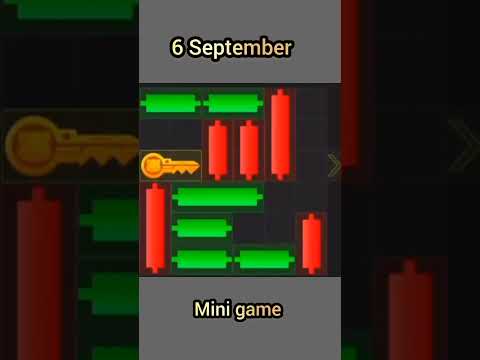 6  September  hamster kombat mini game puzzle || puzzle Hamster || today puzzle hamster