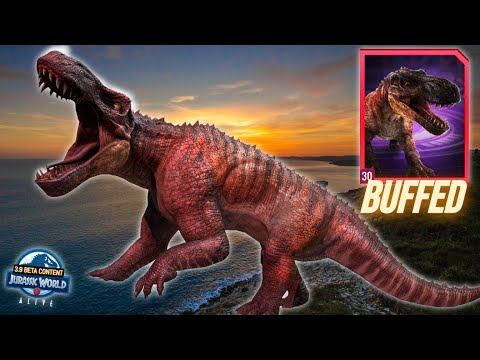 Huge BUFF for Legendary Acrocanthops! (Jurassic World Alive beta)