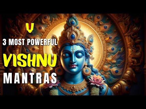 3 MOST POWERFUL VISHNU MANTRAS for GROWTH & SUCCESS in WEALTH MONEY FINANCE | Vishnu Mantras