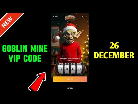 26 December Goblin Mine Game Code | Goblin Mine Game VIP Code | Goblin Mine Game 26 December Code