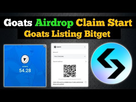 Goats Airdrop Claim And Withdraw | Goats Airdrop Price | Goats Airdrop Claim