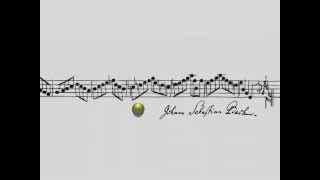 J.S. Bach - Crab Canon on a Möbius Strip