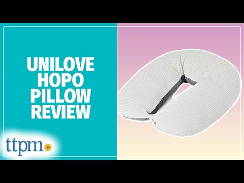 Hopo 7-in-1 Pregnancy & Nursing Pillow from Unilove Review!