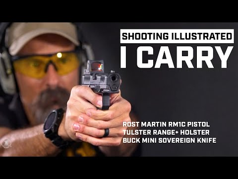 I Carry: Rost Martin RM1C 9 mm Pistol in a Tulster Range+ Holster with a Buck Mini Sovereign Knife