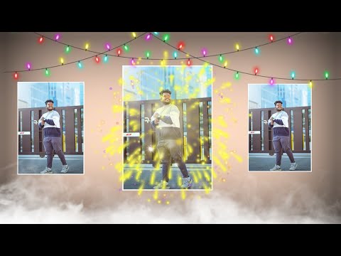 kinemaster new video editing 2023 in telugu | birthday Video editing Magic Light Effect kinemaster