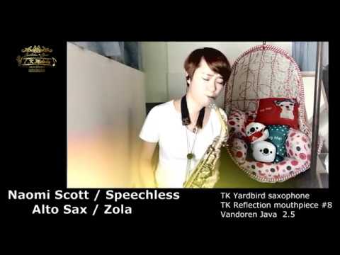 Naomi Scott - Speechless   Alto Sax / Zola佐拉