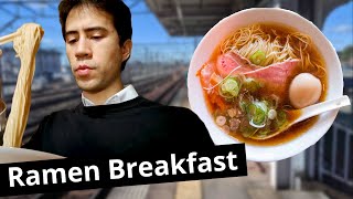 7 AM BREAKFAST RAMEN in Gunma, Japan