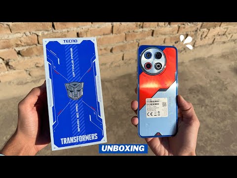 Tecno SPARK 30 Pro Optimus Prime Edition - Unboxing & Price in Pakistan!