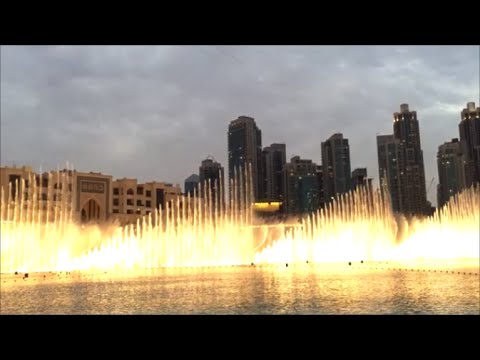 Burj Khalifa Fountain Light Shows in Dubai 2016