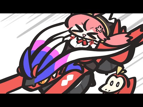 Elite Miko Rides a Koraidon!【Hololive Animation | さくらみこ】