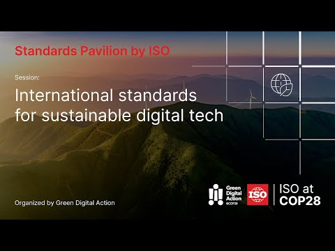 International Standards for sustainable digital tech