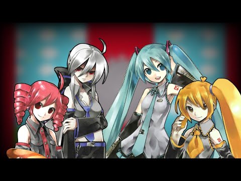 【Miku VCV・Teto SV・Neru AI・Haku SV】Mesmerizer (Chorus)【OpenUtau/SynthVカバー】