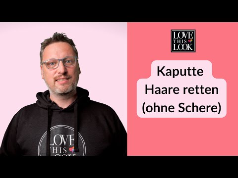 Kaputte Haare retten (ohne Schere)