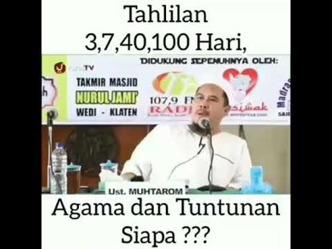 Tahlilan Tuntunan Siapa?