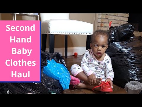 Second Hand Baby Clothes Haul | Free Baby Clothes Haul