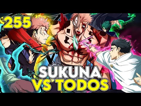 ⚡ JUJUTSU KAISEN 255 SPOILERS | ¡TODOS vs SUKUNA! ULTIMO INTENTO