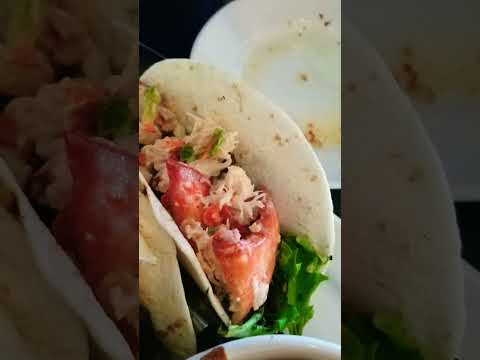 oysters and lobster #tacos #lunch #oysters #lobster #foodie