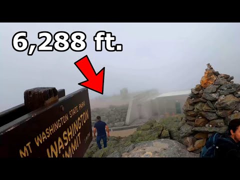 Hiking Mount Washington GoPro Timelapse (Tuckerman Ravine Trail)