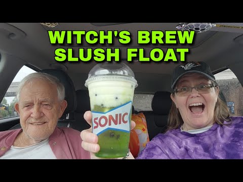 Sonic Witch's Brew Slush Float and More Review #foodreview #fastfood #honestfoodreviews