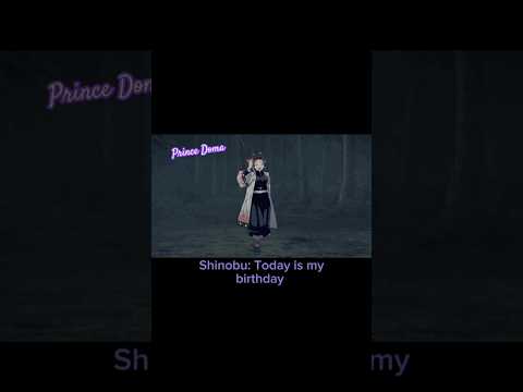 Shinobu x Giyu Parody| Happy Birthday to Shinobu| original idea