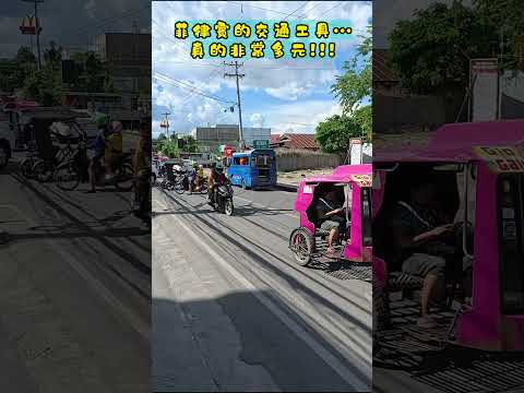 菲律賓的交通工具…真的非常多元!!!!!｜The transportation options in the Philippines are really diverse!!!