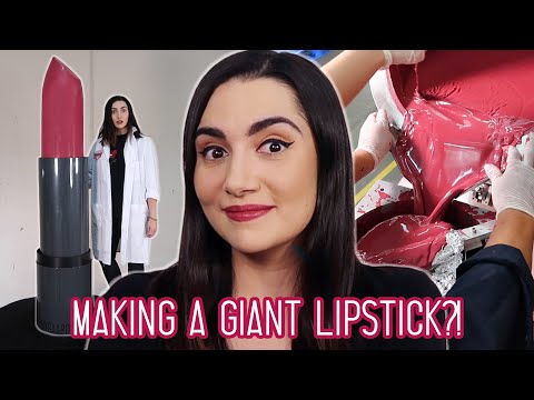 We Made The World's Largest Lipstick