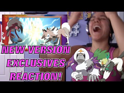 New Version Exclusives for Sun&Moon Reaction!