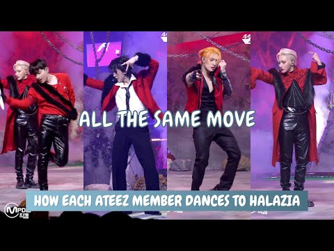 Overanalyzing how ATEEZ dances Halazia differently