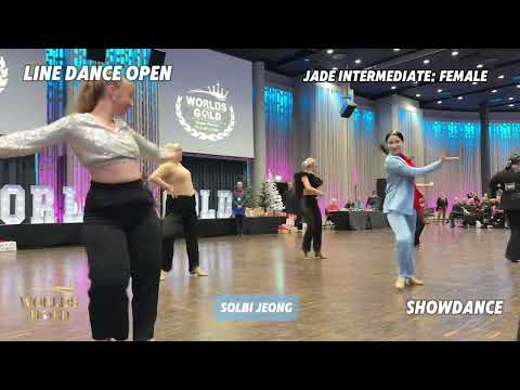 WORLDS GOLD 2024 | Line Dance Open | Jade Intermediate: Female | Showdance #gold_linedance #정솔비