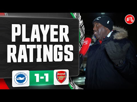 The Ref Gets A... (Robbie's Player Ratings) | Brighton 1-1 Arsenal