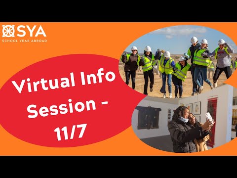 SYA Info Session November 7