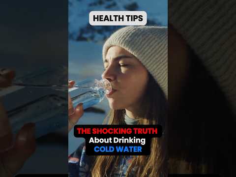 🚨 Why Drinking Too Much Cold Water Can Be Dangerous! 🚨#HealthHazards #ColdWaterRisks #short #shorts