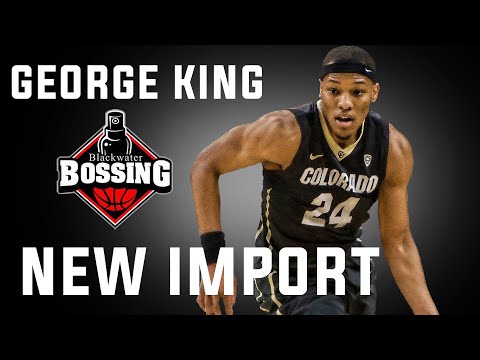 PBA UPDATE GEORGE KING BLACKWATER NEW IMPORT