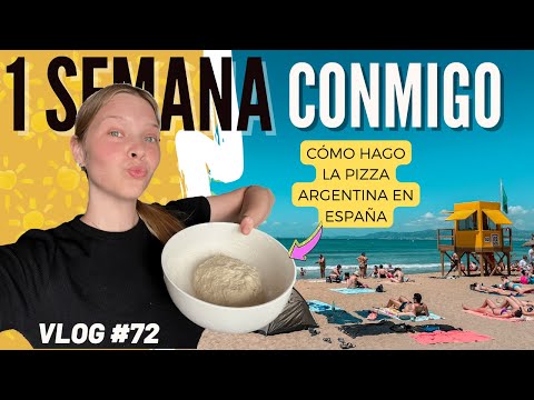 Esto se ve en el ARENAL 🏖️👀 | Cómo hacer PIZZA ARGENTINA en 🇪🇸 | Vlog #72