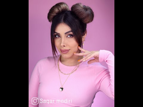 Easy hair tutorial - Space bun hairstyle