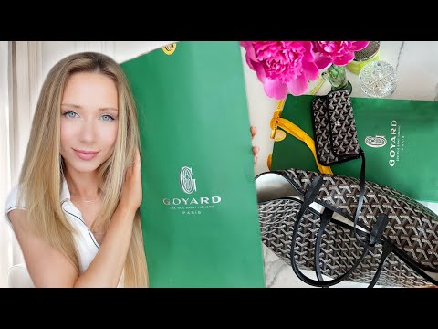 GOYARD SAINT LOUIS PM BAG UNBOXING: First Impressions & Paris Goyard Store Review