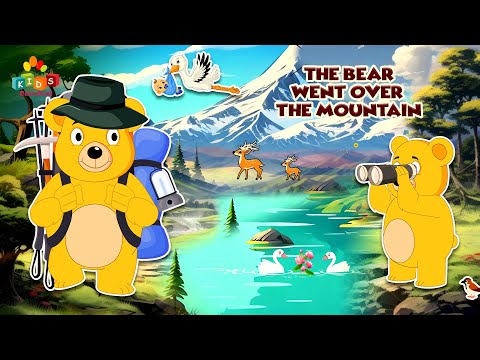 The Bear Went Over the Mountain Song I Kids Carnival I Nursery Rhymes And Kids Songs For Kids