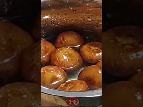 मैंगो फ्लेवर में बनाये ब्रेड के गुलाब जामुन #breadgulabjamun #shorts