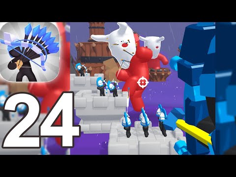 Merge Archers: Arrow Gameplay Walkthrough Part 24 (iOS Android)