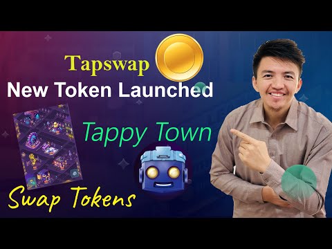 TapSwap New Token Launched | Tapswap Tappy Town Launched | How to Swap Tokens in Tapswap