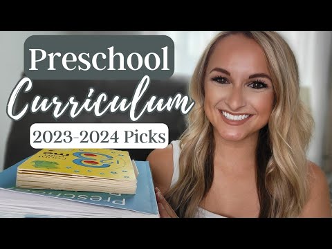 PRESCHOOL HOMESCHOOL CURRICULUM + RESOURCES // PRE-K 5 // 2023-2024